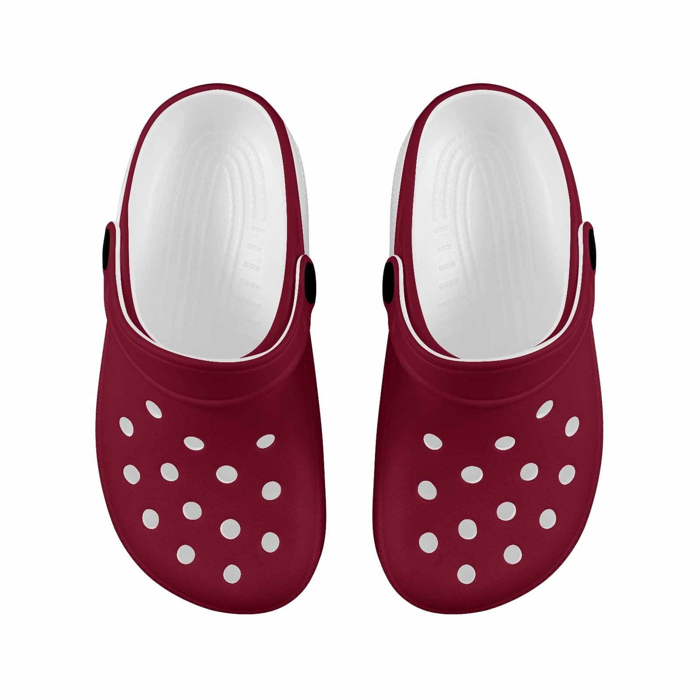 Burgundy Red Clogs For Youth - Unisex | Clogs | Youth