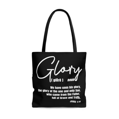Canvas Tote Bag Glory Christian Inspiration - Bags