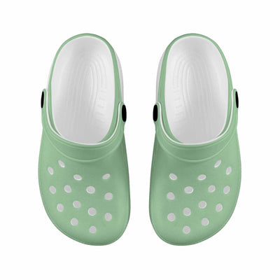 Celadon Green Clogs For Youth - Unisex | Clogs | Youth