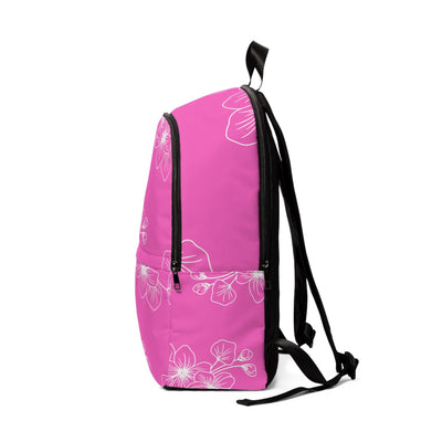 Fashion Backpack Waterproof Pink Floral 7022623 - Bags