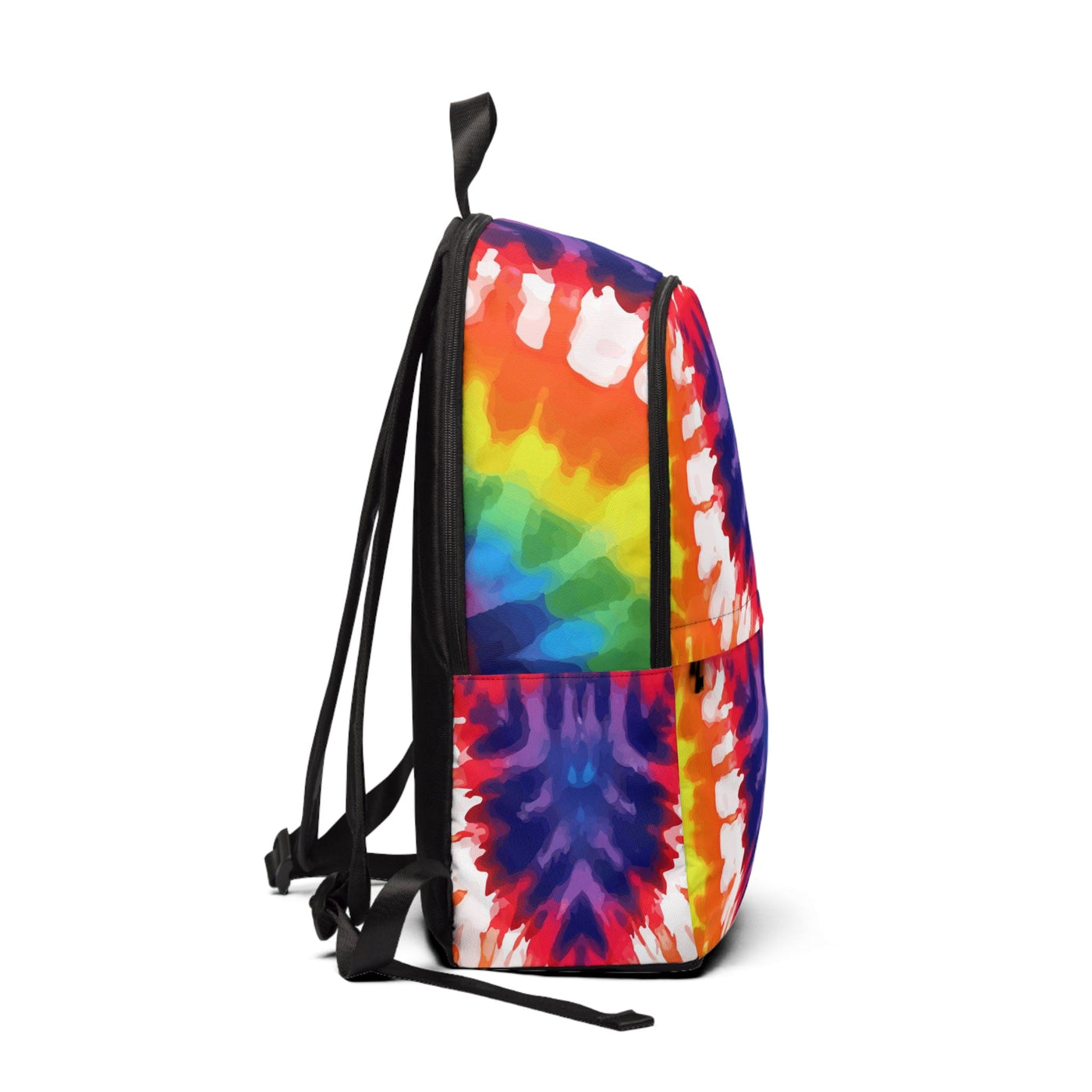 Fashion Backpack Waterproof Psychedelic Rainbow Tie Dye - Bags