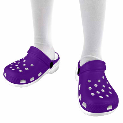 Indigo Purple Clogs For Youth - Unisex | Clogs | Youth