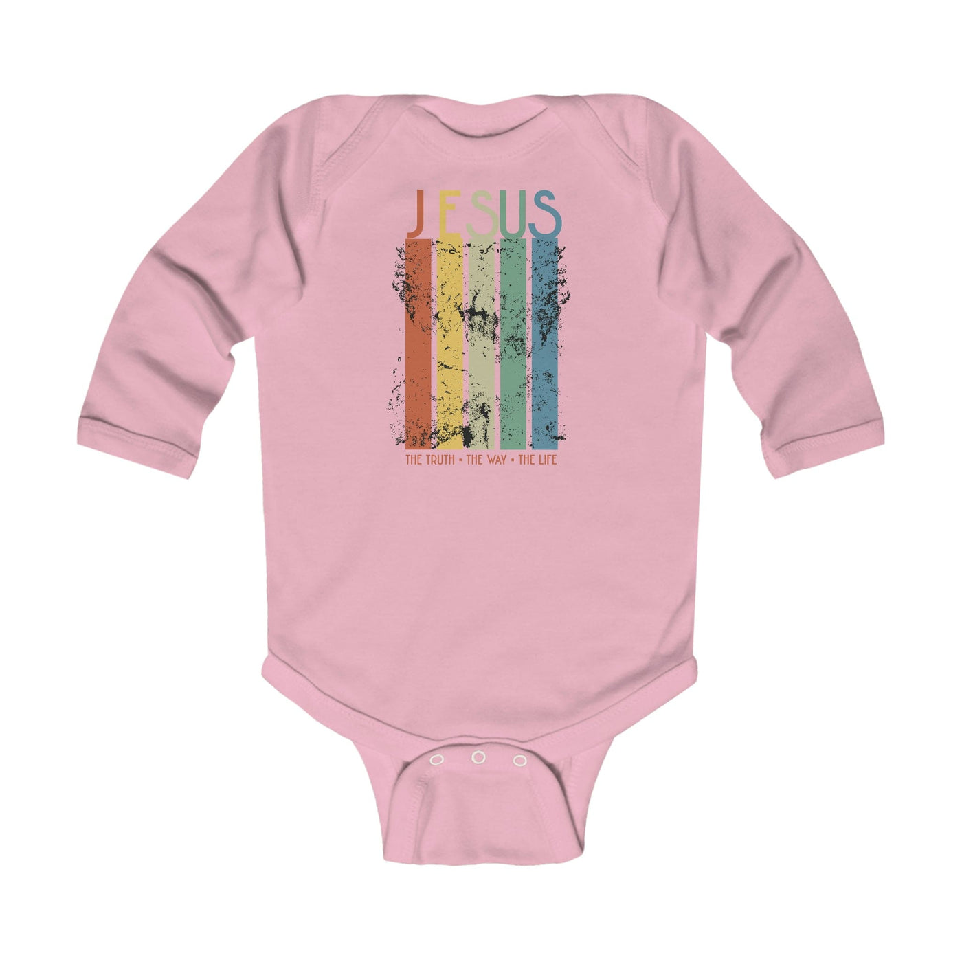 Infant Long Sleeve Bodysuit Jesus The Truth The Way The Life Christian