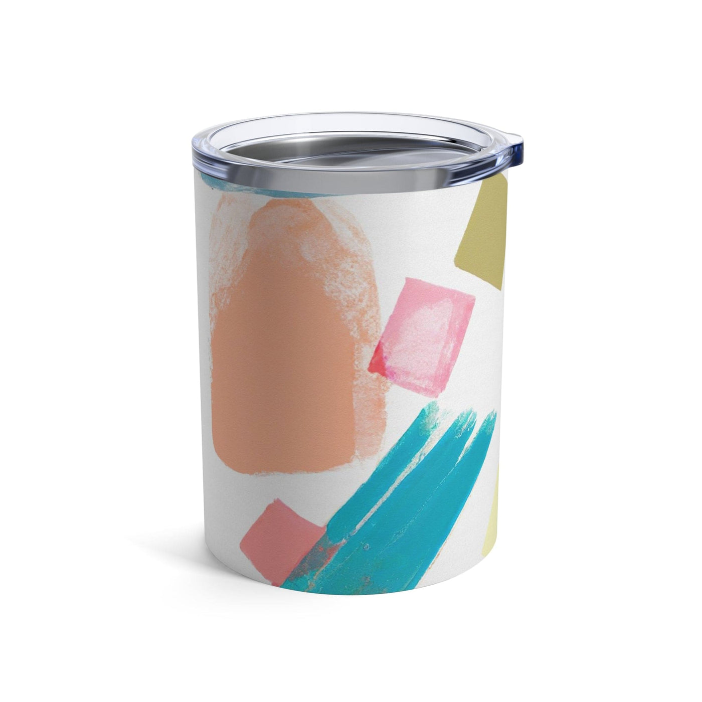 Insulated Tumbler 10oz Pastel Abstract Pattern - Mug