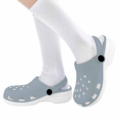 Misty Blue Gray Clogs For Youth - Unisex | Clogs | Youth