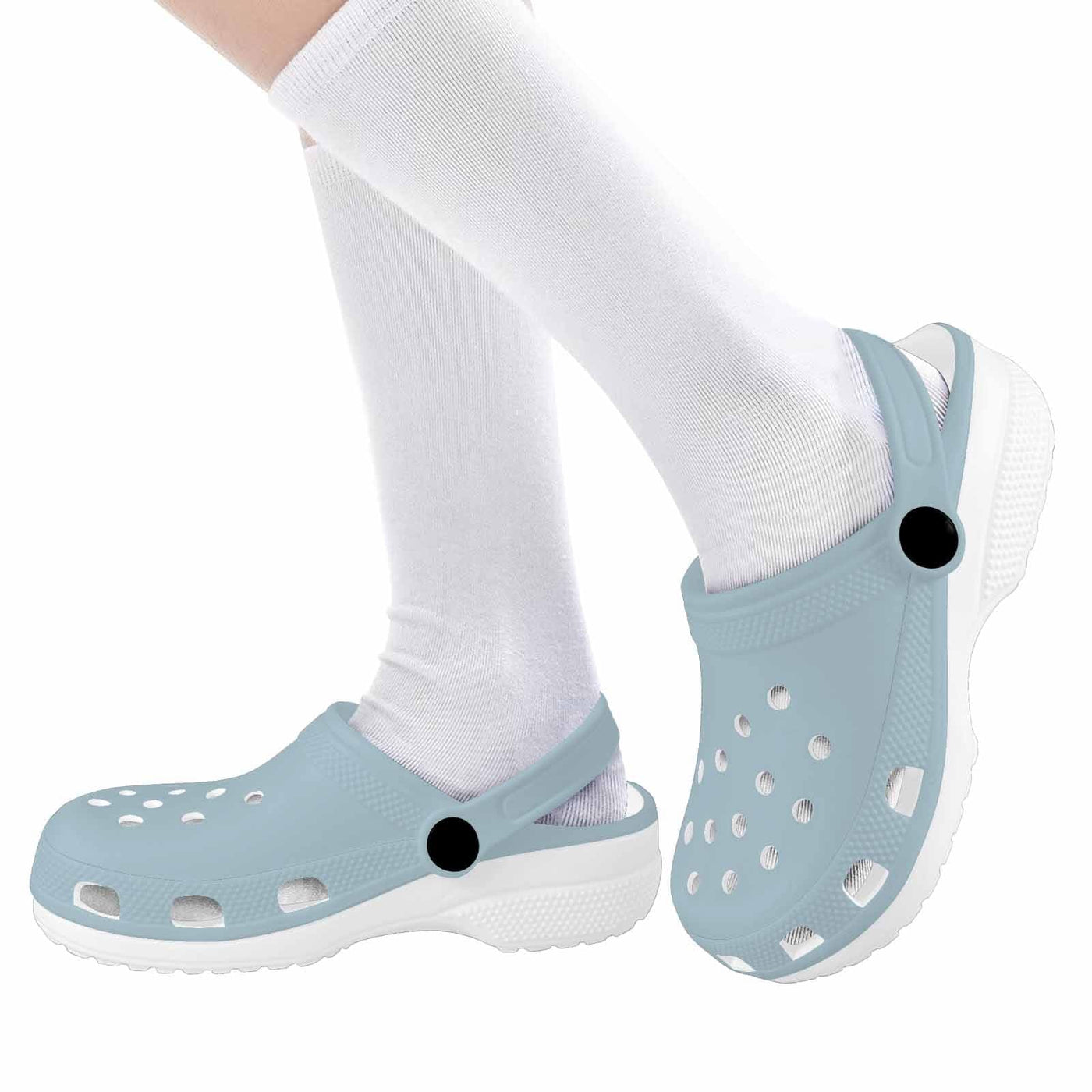 Pastel Blue Clogs For Youth - Unisex | Clogs | Youth