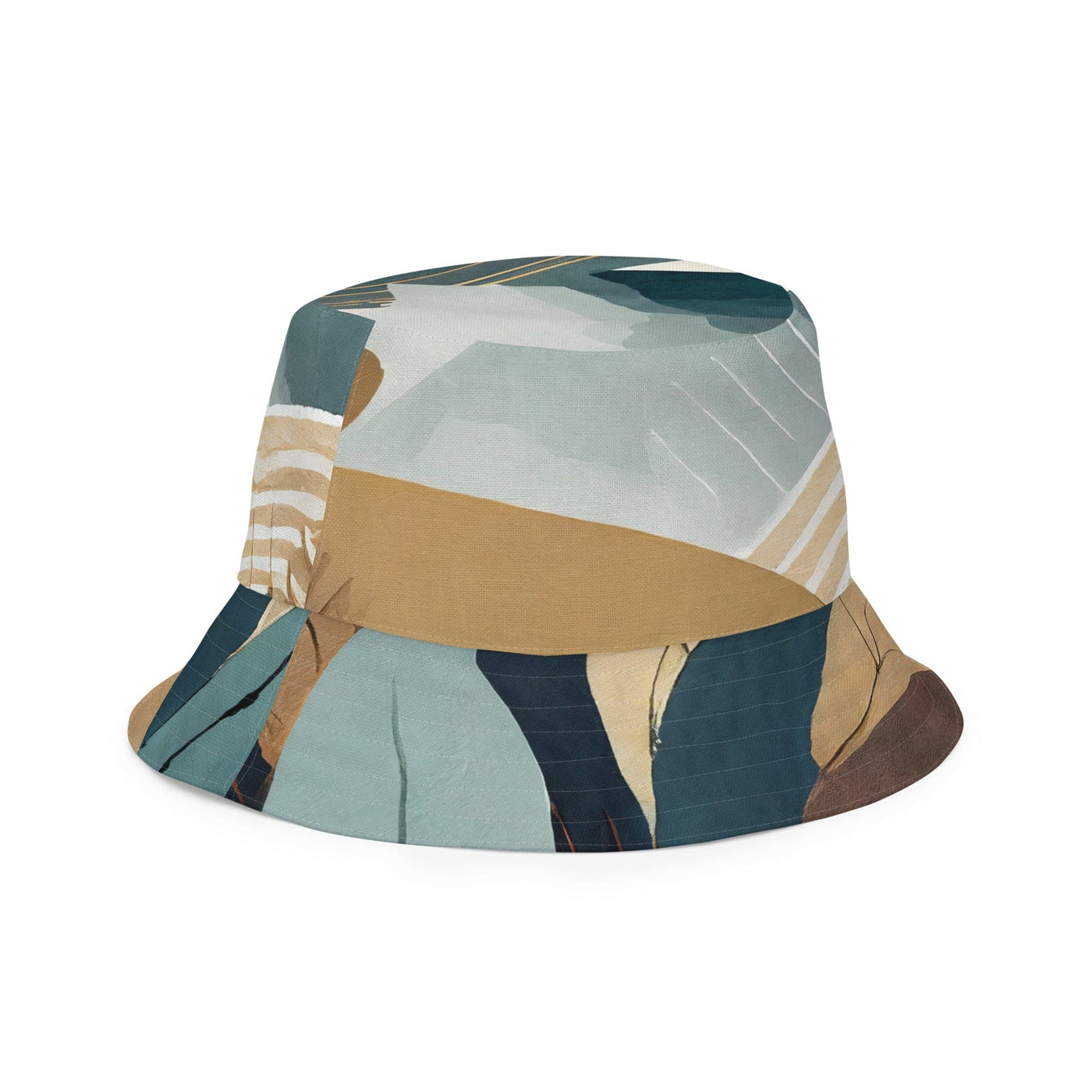 Reversible Bucket Hat Boho Style Print 3698