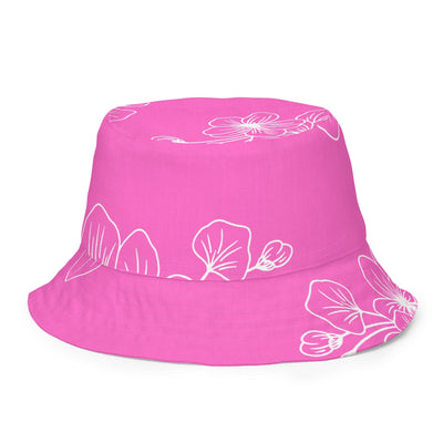 Reversible Bucket Hat Pink Floral 7022623
