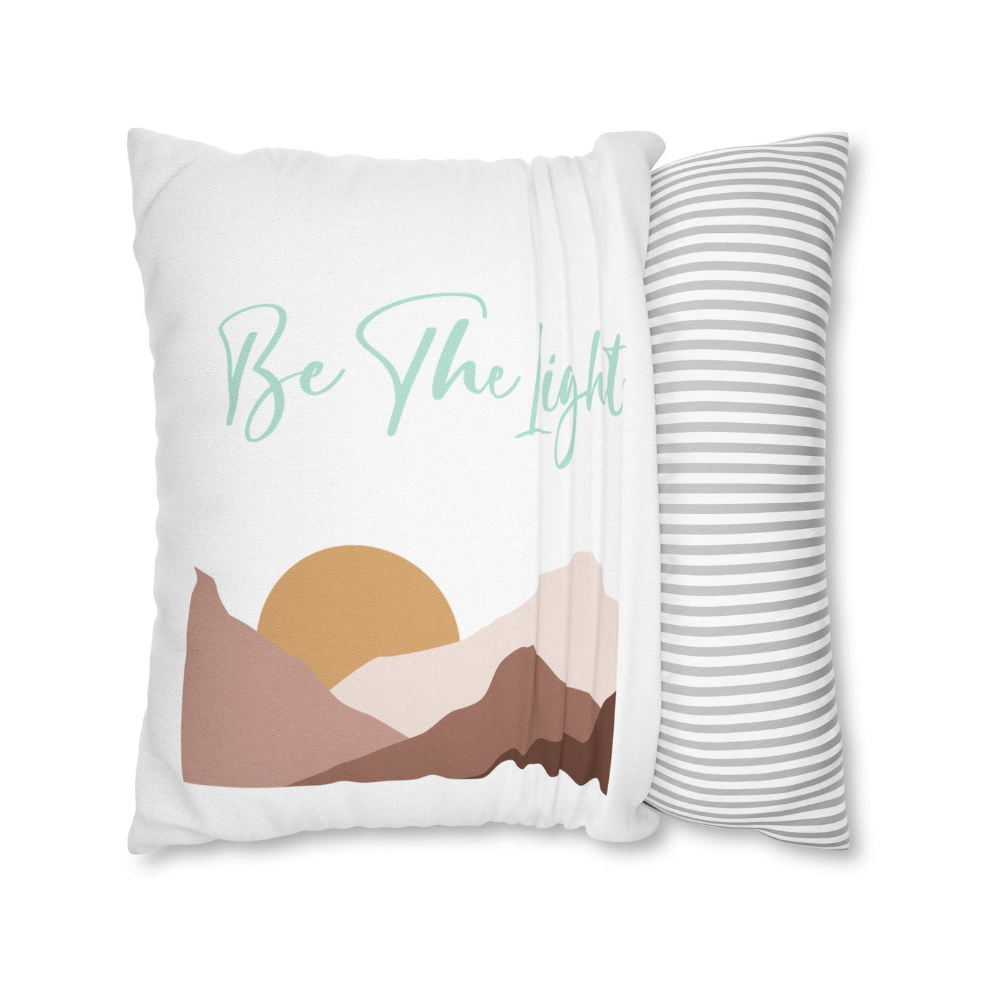 Throw Pillow Cover Say It Soul Be The Light T - shirt Faith Shirt Boho