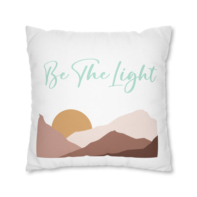 Throw Pillow Cover Say It Soul Be The Light T - shirt Faith Shirt Boho