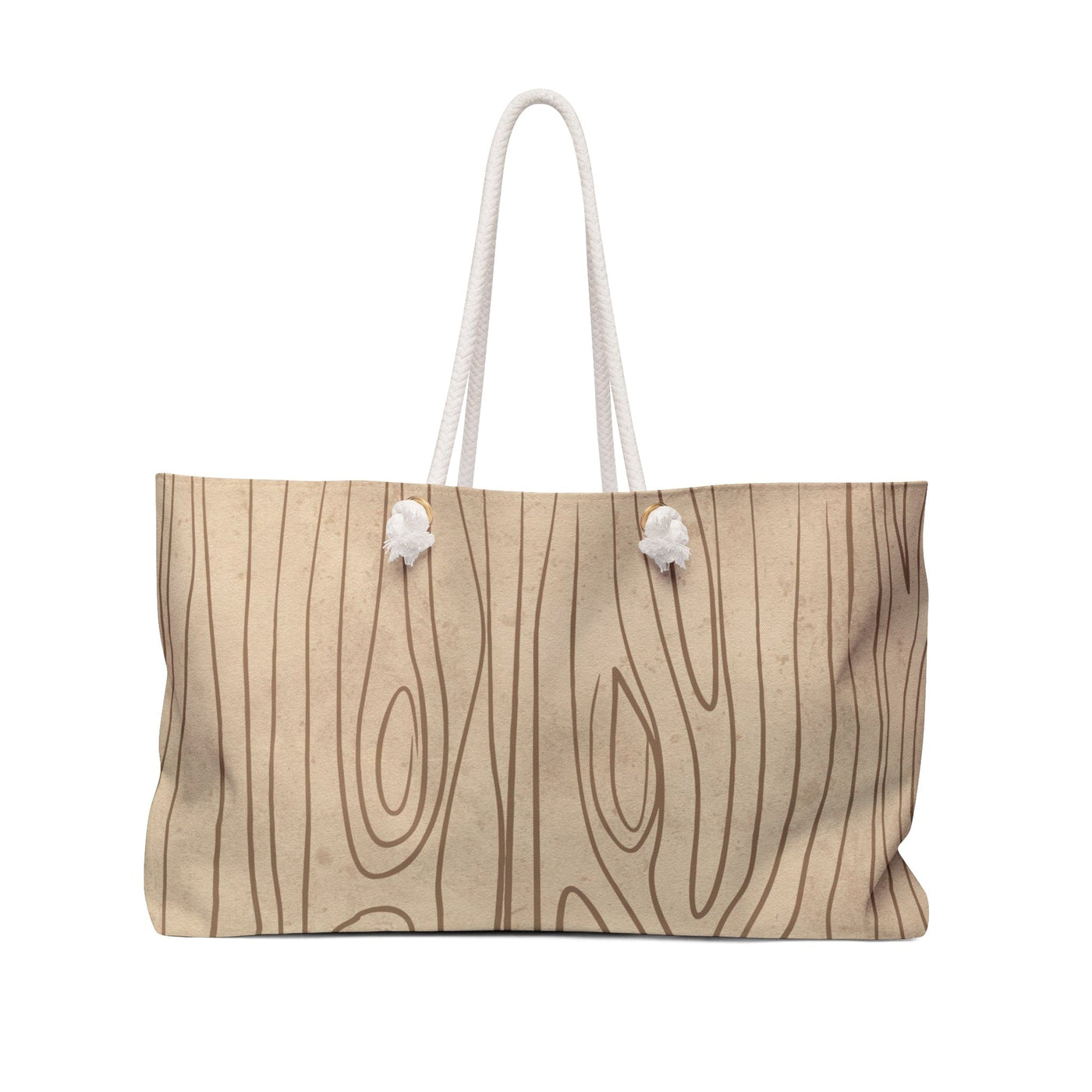 Weekender Tote Bag Beige And Brown Tree Sketch Line Art - Bags | Tote Bags