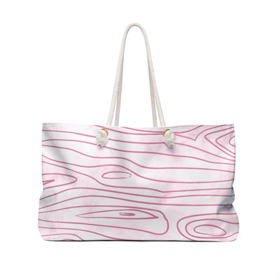 Weekender Tote Bag Pink Line Art Sketch Print - Bags | Tote Bags | Weekender