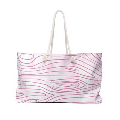 Weekender Tote Bag Pink Line Art Sketch Print - Bags | Tote Bags | Weekender