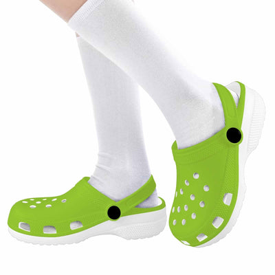 Yellow Green Kids Clogs - Unisex | Clogs | Youth