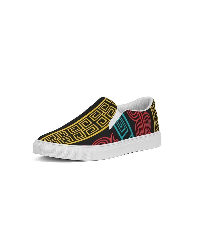 Mens Sneakers Multicolor Low Top Canvas Slip-on Sports Shoes - E6b375 - Mens