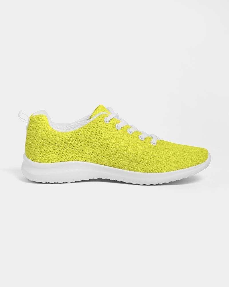 Mens Sneakers Yellow Low Top Canvas Running Sports Shoes - O7o475 - Mens