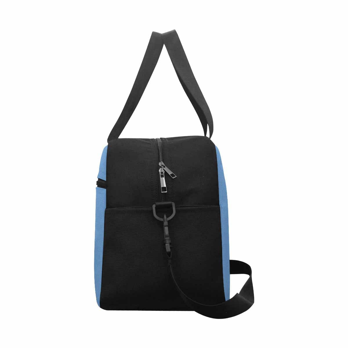 Blue Gray Tote And Crossbody Travel Bag - Bags | Travel Bags | Crossbody
