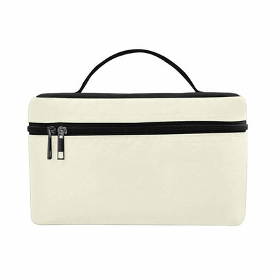 Cosmetic Bag Beige Travel Case - Bags