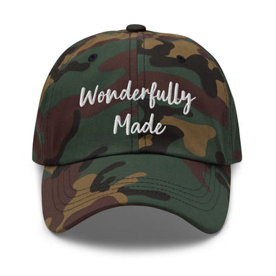 Hat / Wonderfully Made Embroidered Graphic Hat - Snapback Hats | Embroidered