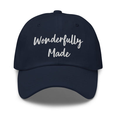 Hat / Wonderfully Made Embroidered Graphic Hat - Snapback Hats | Embroidered