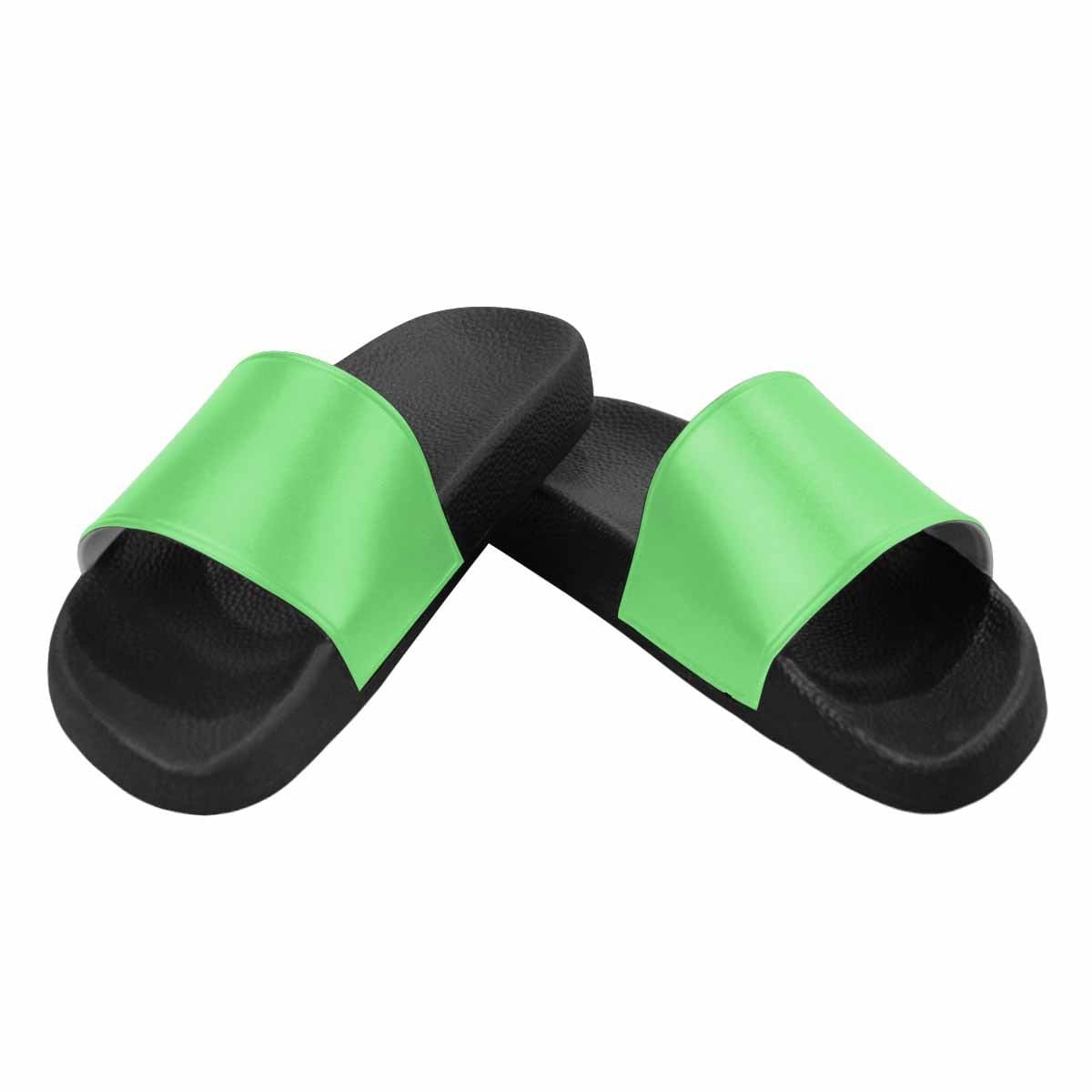 Mens Slide Sandals Pastel Green Flip Flops - Mens | Slides