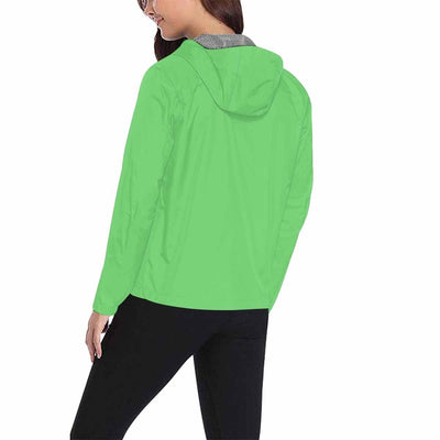 Pastel Green Hooded Windbreaker Jacket - Men / Women - Mens | Jackets