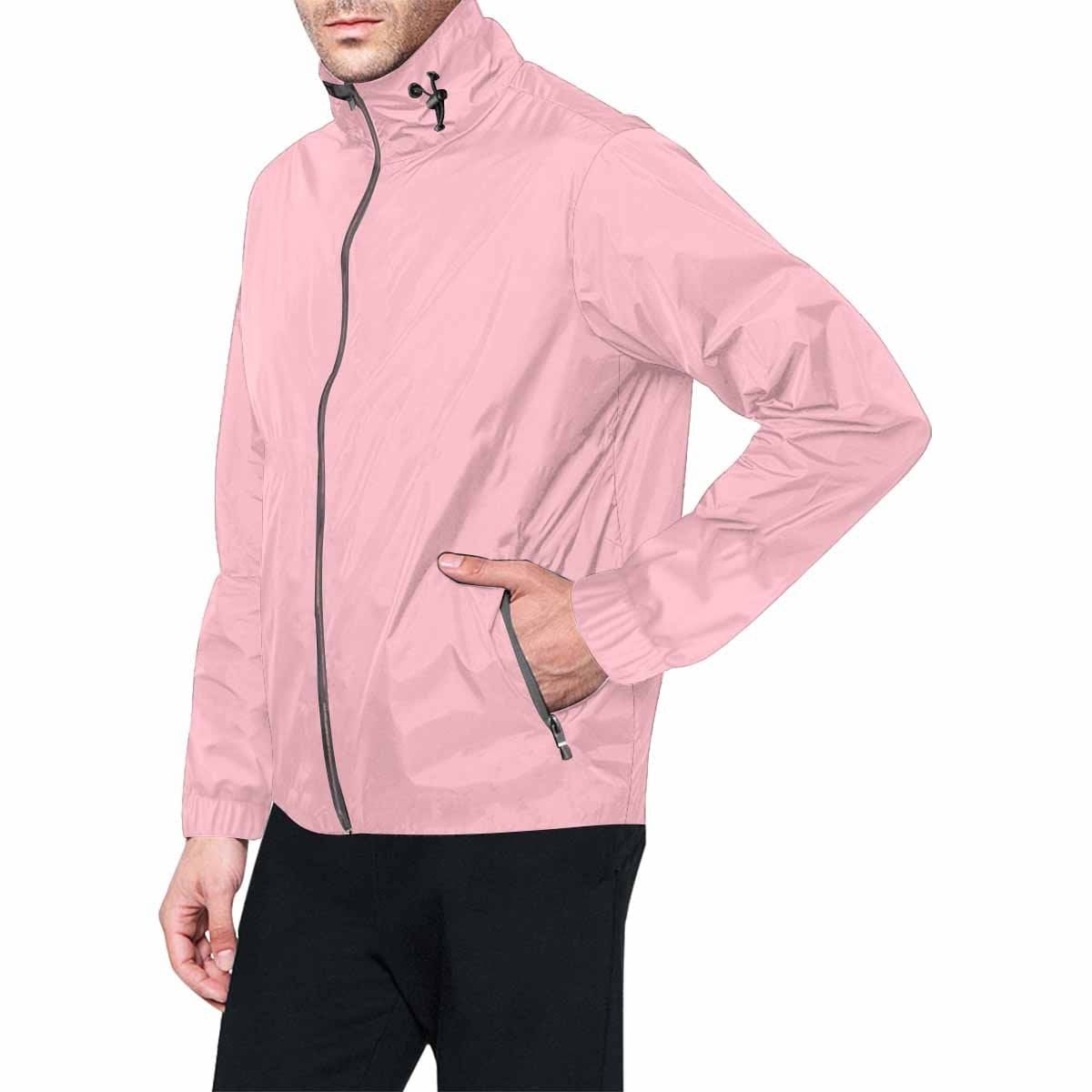Pink Hooded Windbreaker Jacket - Men / Women - Mens | Jackets | Windbreakers