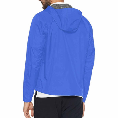 Royal Blue Hooded Windbreaker Jacket - Men / Women - Mens | Jackets
