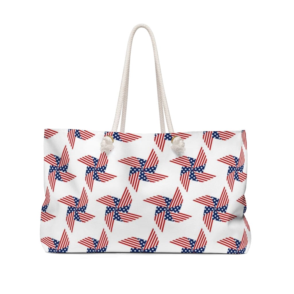 Weekender Tote Bag / Red White Blue - Bags | Tote Bags | Weekender