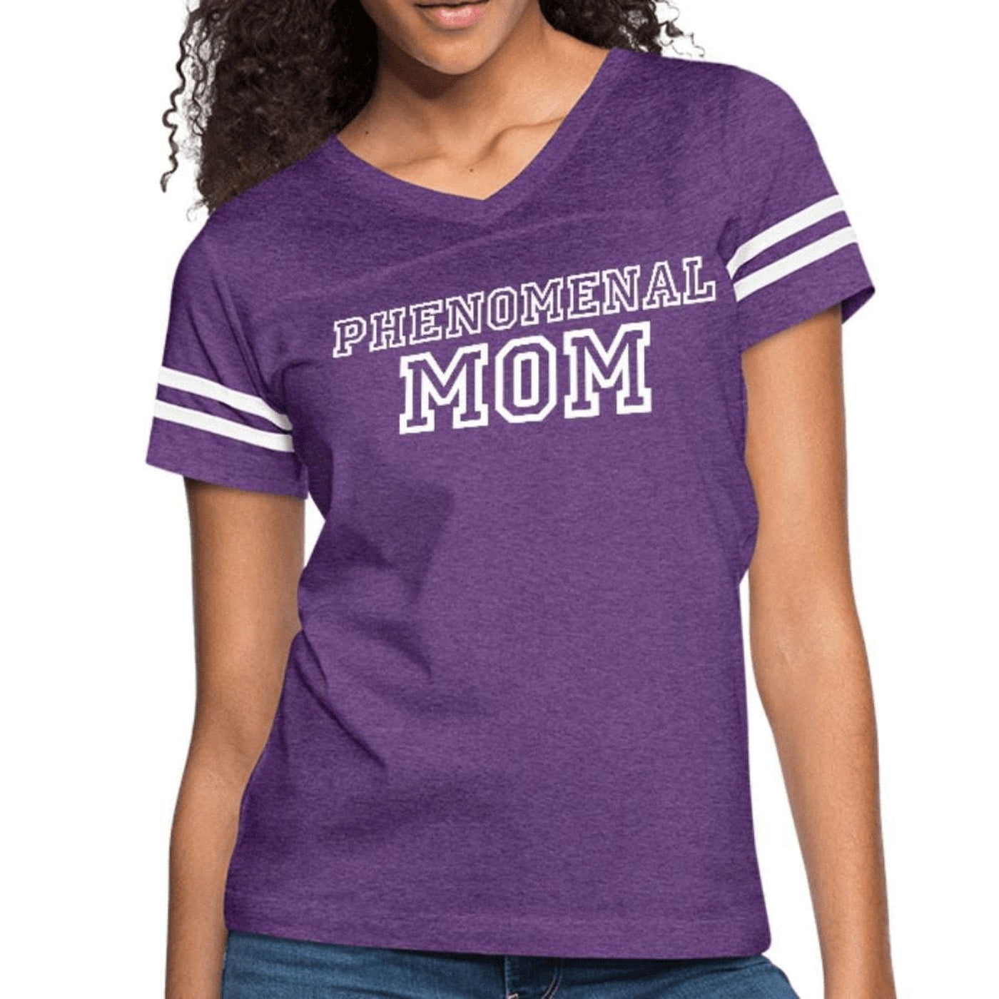 Womens Graphic Vintage Tee Phenomenal Mom Sport T-shirt - Womens | T-Shirts