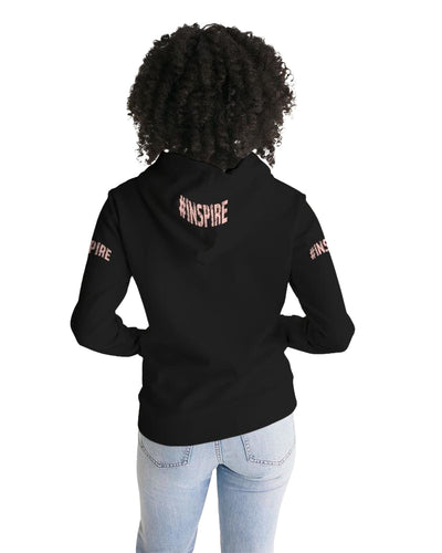 Womens Hoodie - Pullover Hooded Sweatshirt Peach Graphic /inspire | Hoodies AOP