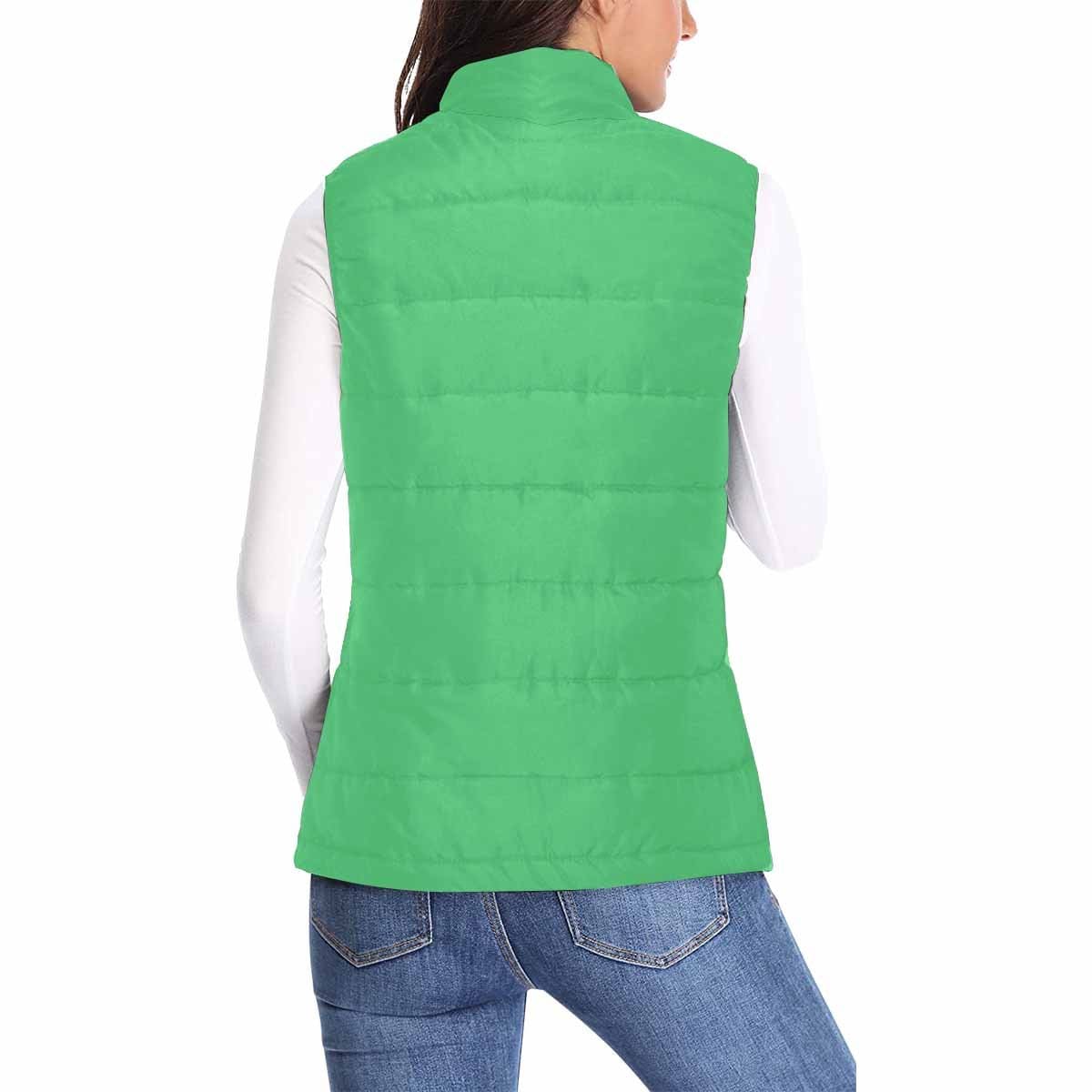 Womens Puffer Vest Jacket / Emerald Green - Womens | Jackets | Puffer Vests