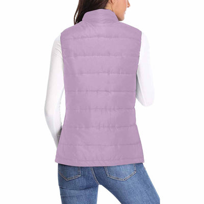 Womens Puffer Vest Jacket / Lilac Purple - Womens | Jackets | Puffer Vests