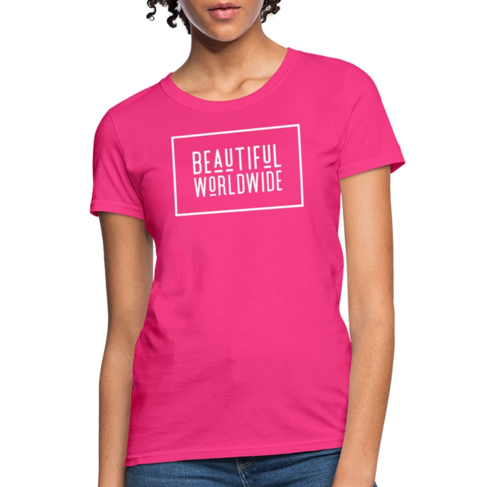 Womens T-shirt Beautiful Worldwide Graphic Tee - Womens | T-Shirts