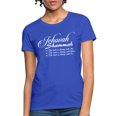 Womens T-shirt Jehovah Shammah Graphic Tee - Womens | T-Shirts