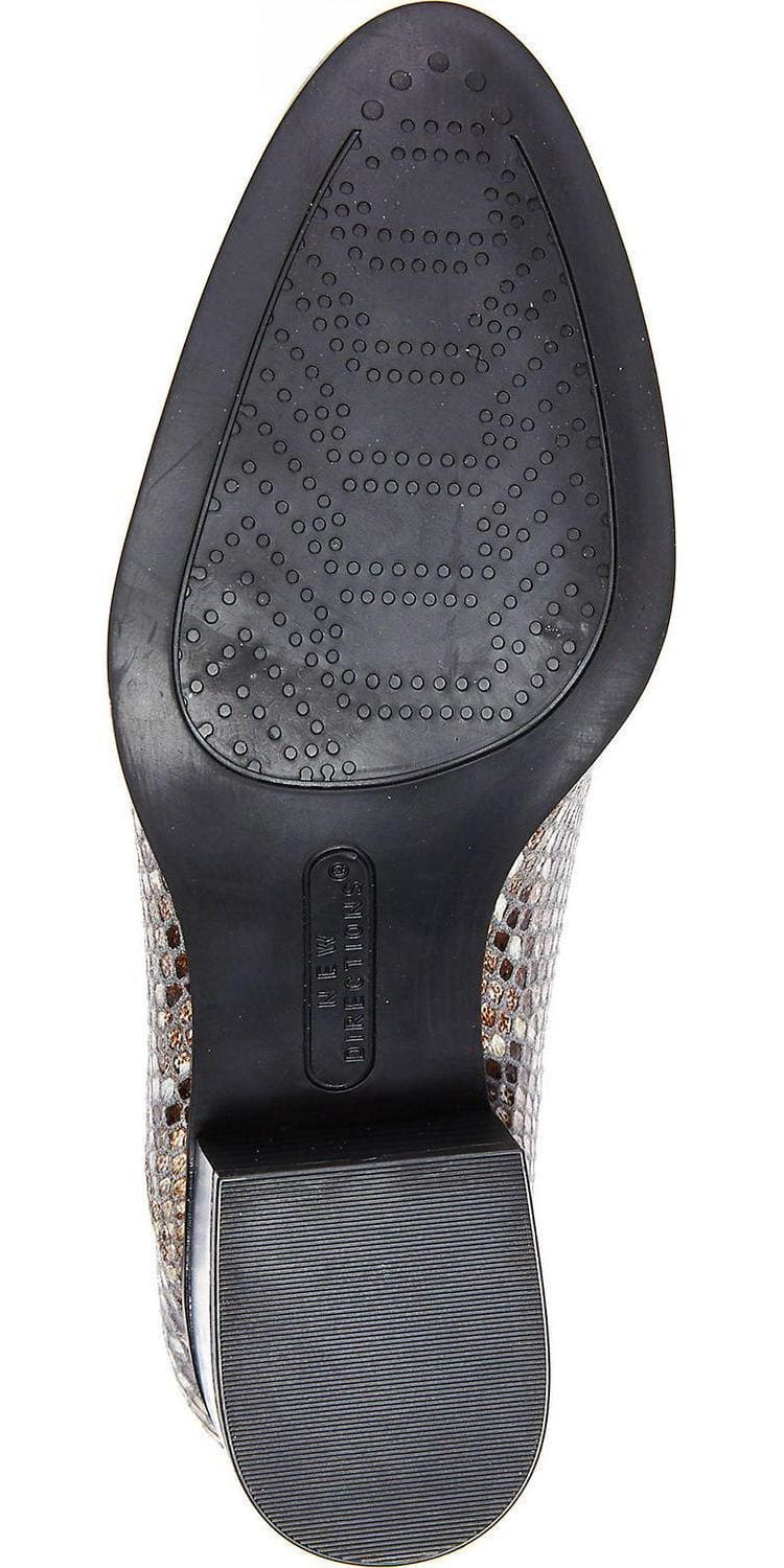 Womens Shoe Low Heel Snakeskin Style Fredricka Booties (size 7.5) - Deals