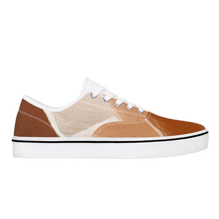 Casual Skate Shoes, Stone Brown