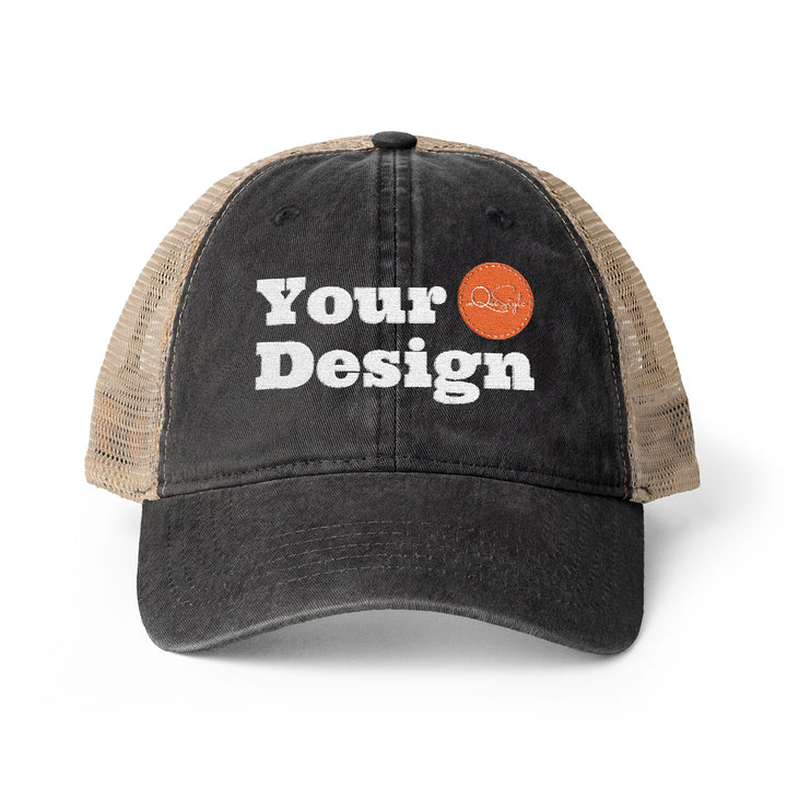Womens Mesh-Back Embroidered Cap