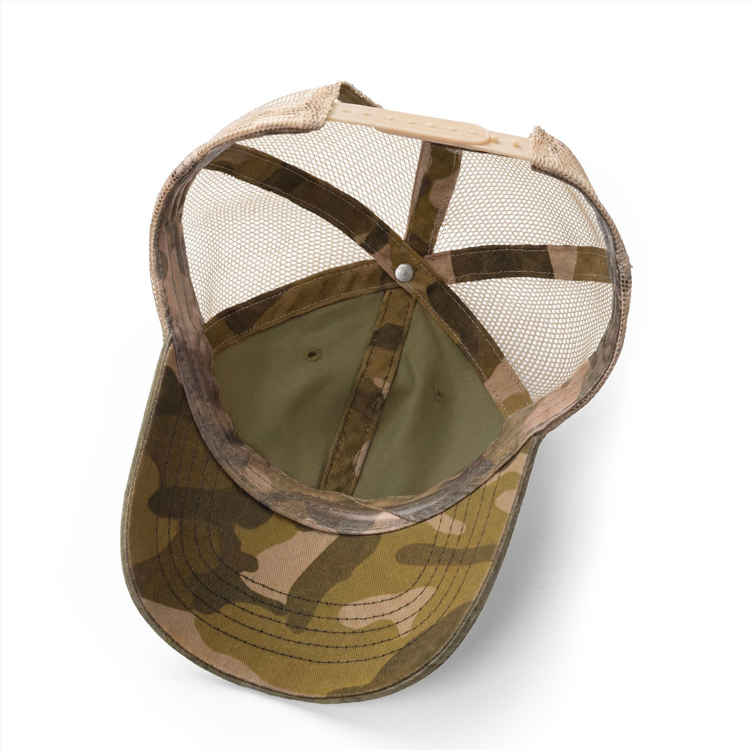Womens Mesh-Back Embroidered Cap