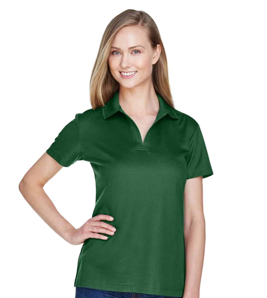 Devon & Jones CrownLux Performance Women's Plaited Polo | Embroidery