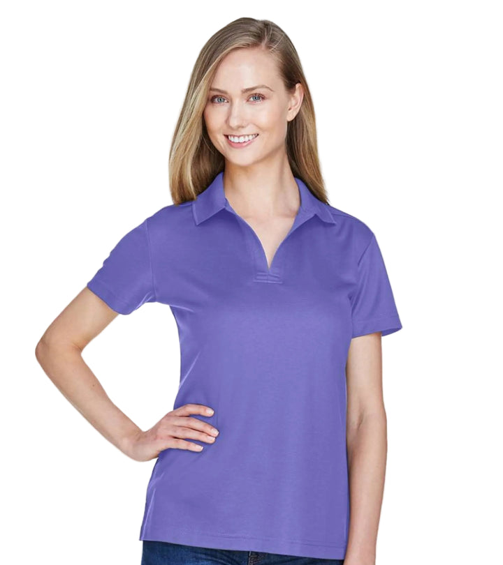 Devon & Jones CrownLux Performance Women's Plaited Polo | Embroidery