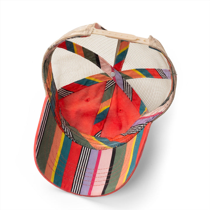 Womens Mesh-Back Embroidered Cap