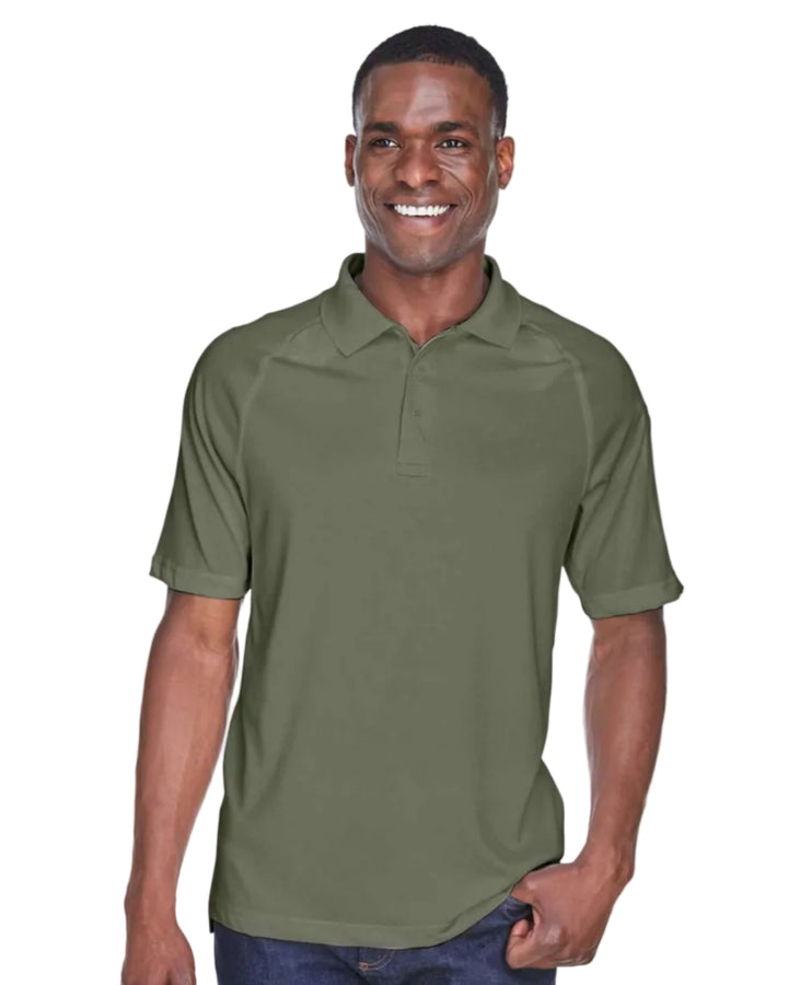 Harriton Mens Advantage Snag Protection Plus Tactical Polo | Embroidery