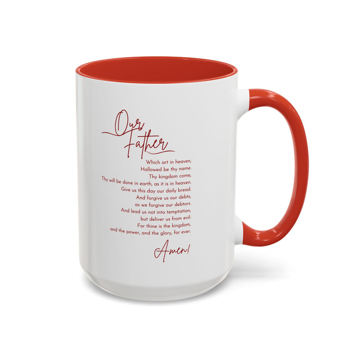 Ceramic Gift Mug - Our Father Prayer