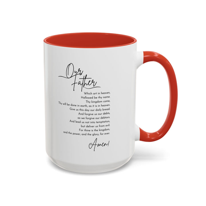 Ceramic Gift Mug - Our Father Prayer