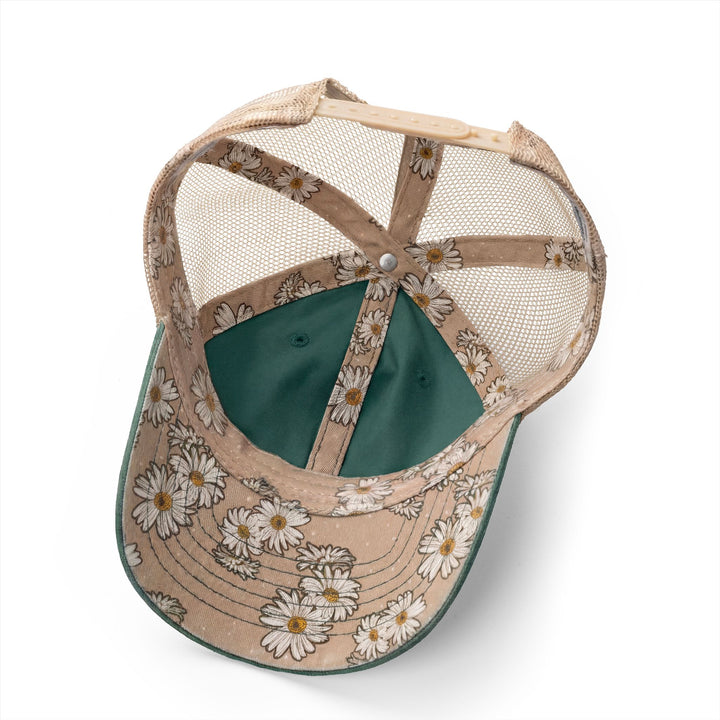 Womens Mesh-Back Embroidered Cap