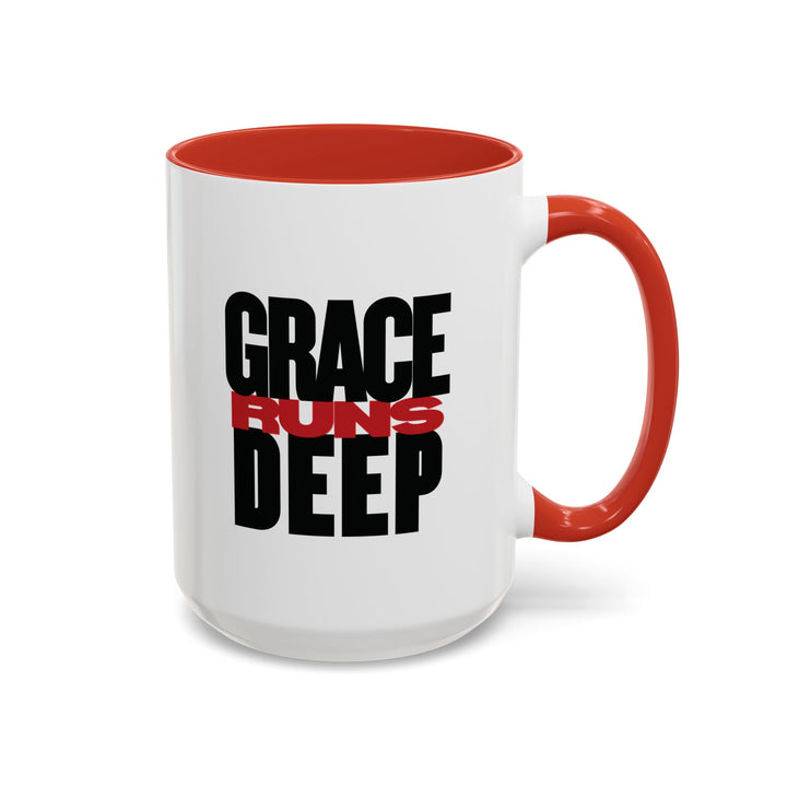 Ceramic Gift Mug - Grace Runs Deep