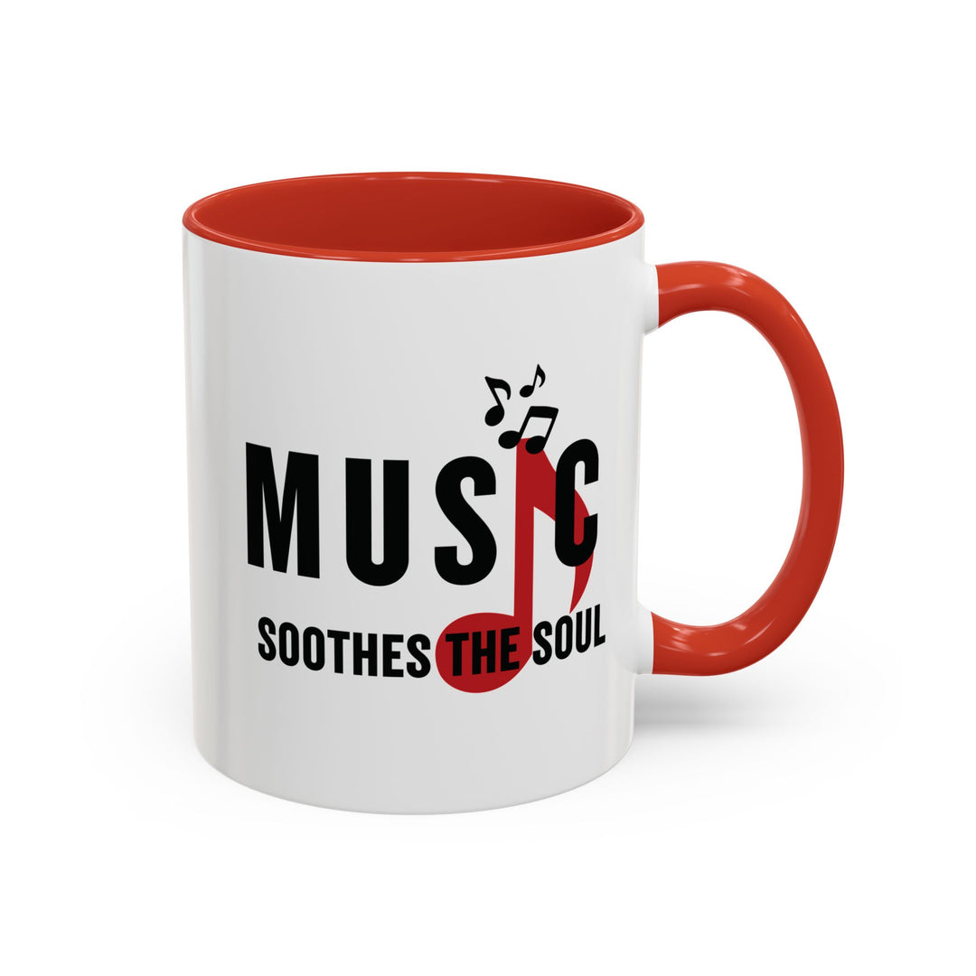 Ceramic Gift Mug - Music Soothes the Soul