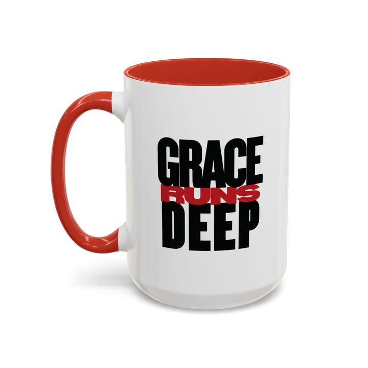 Ceramic Gift Mug - Grace Runs Deep