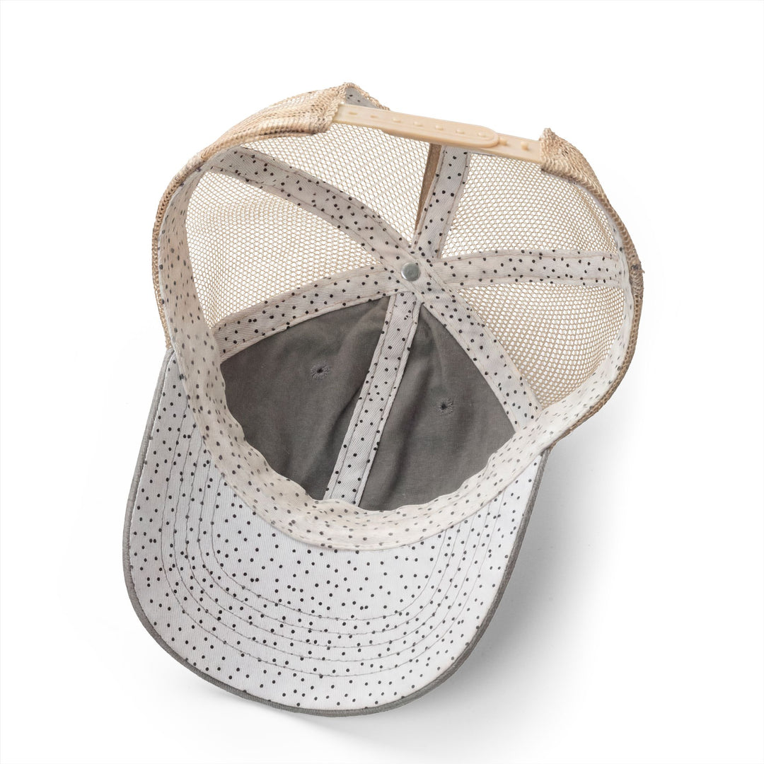 Womens Mesh-Back Embroidered Cap